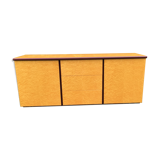 Vintage sycamore sideboard Mario Sabot 1970