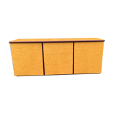 Vintage sycamore sideboard Mario Sabot 1970