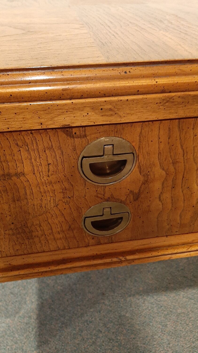 Vintage Drexel walnut bedside table, 1960