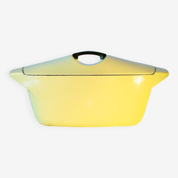 Cocotte coquelle "Le creuset", par Raymond Loewy 1960, mod45