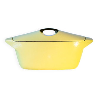 Cocotte coquelle "Le creuset", par Raymond Loewy 1960, mod45