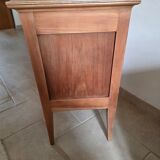 Antique spindle leg bedside table