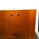 Meuble bas teck vintage scandinave - circa 1960