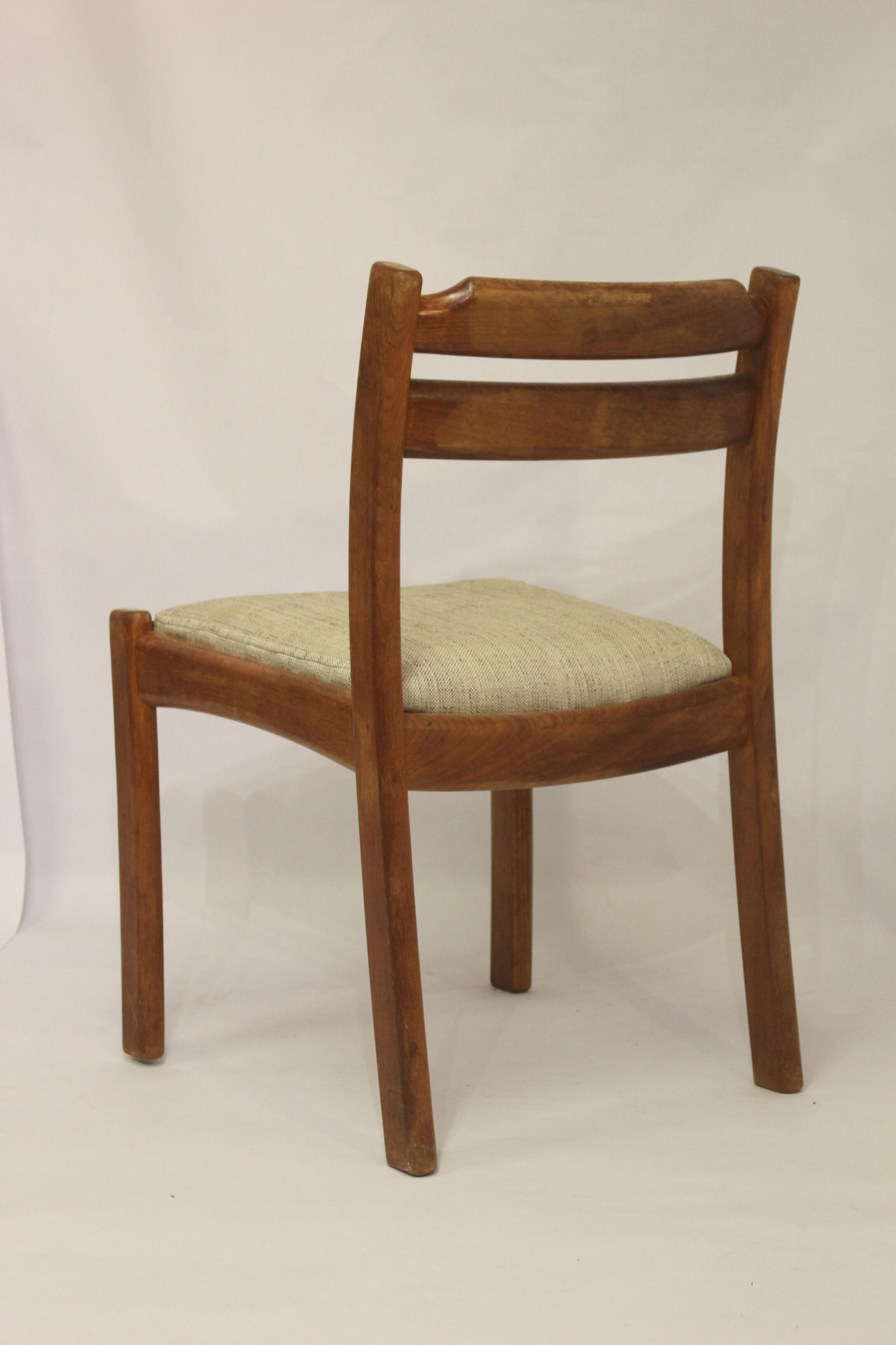 Set of 4 chairs dyrlund year 60 in teak