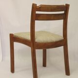 Set of 4 chairs dyrlund year 60 in teak