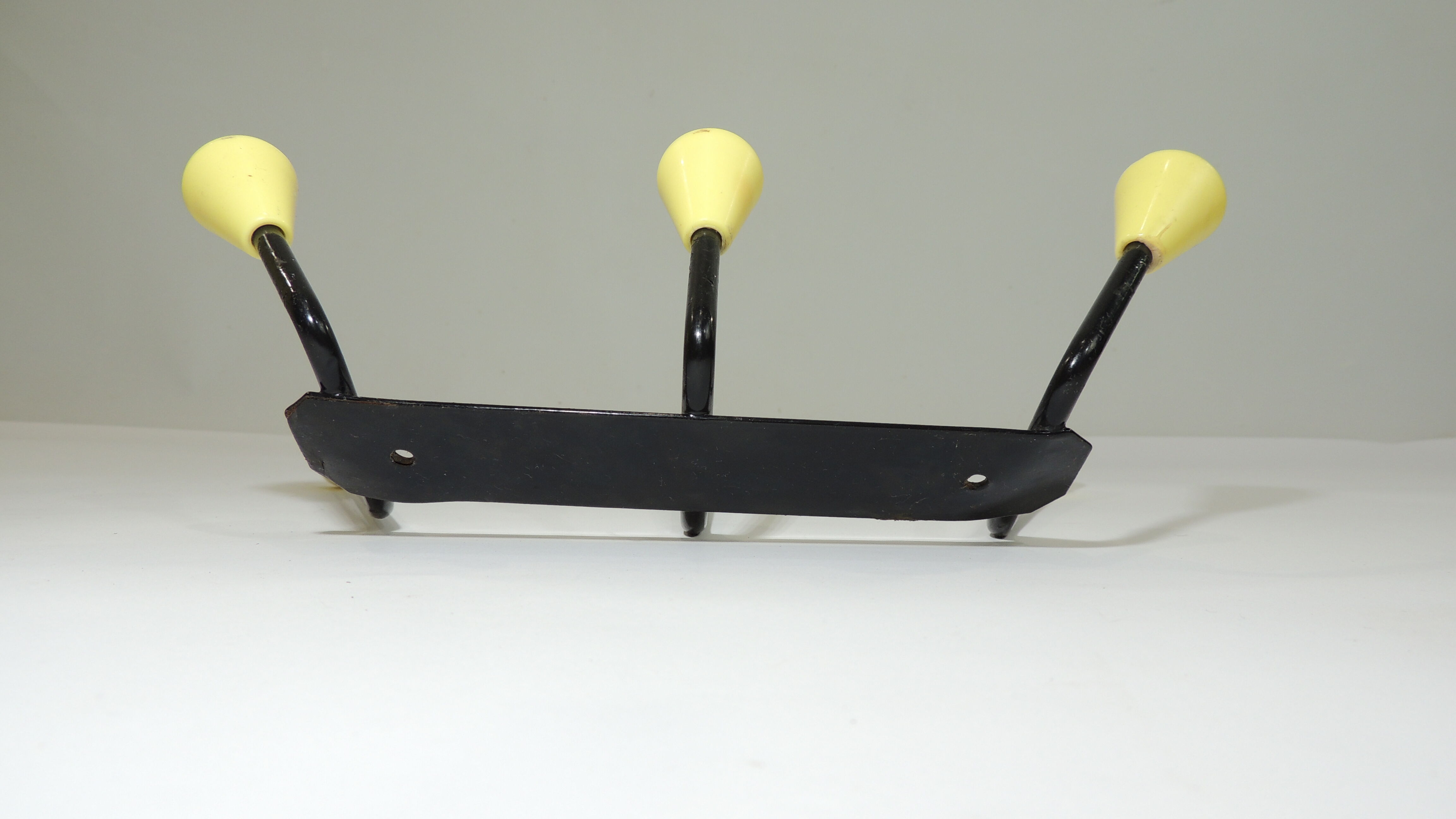 Vintage coat rack three arms