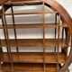 Vintage Asian teak bookcase