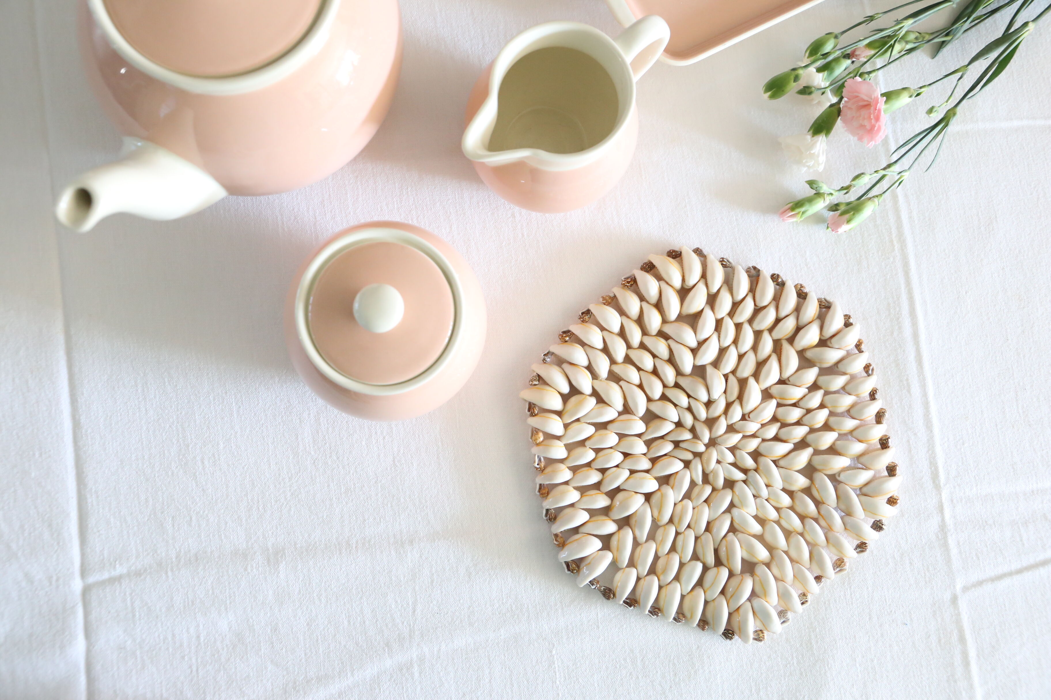 Seashell table mat