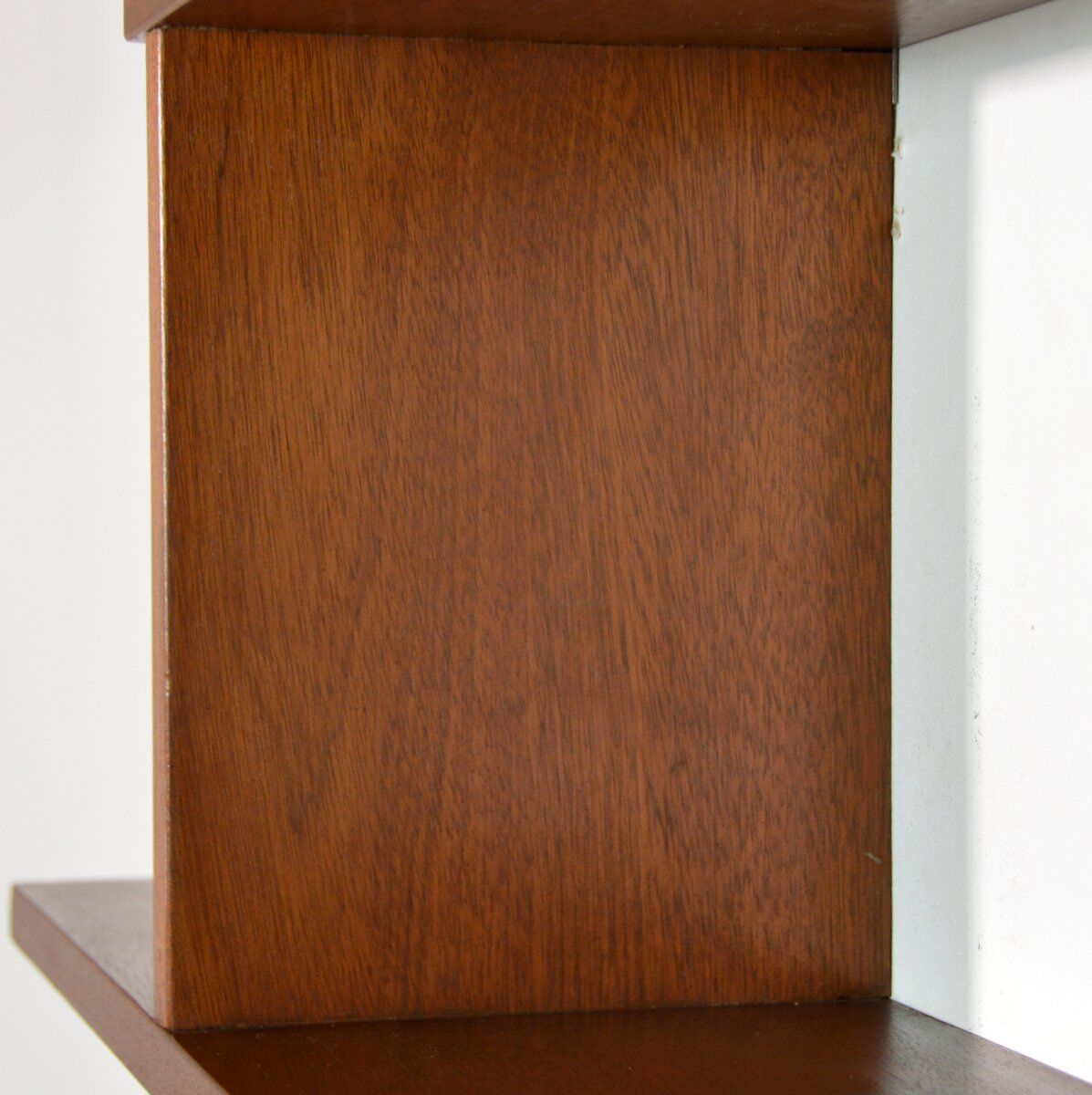 Scandinavian teak hanging shelf 1960s