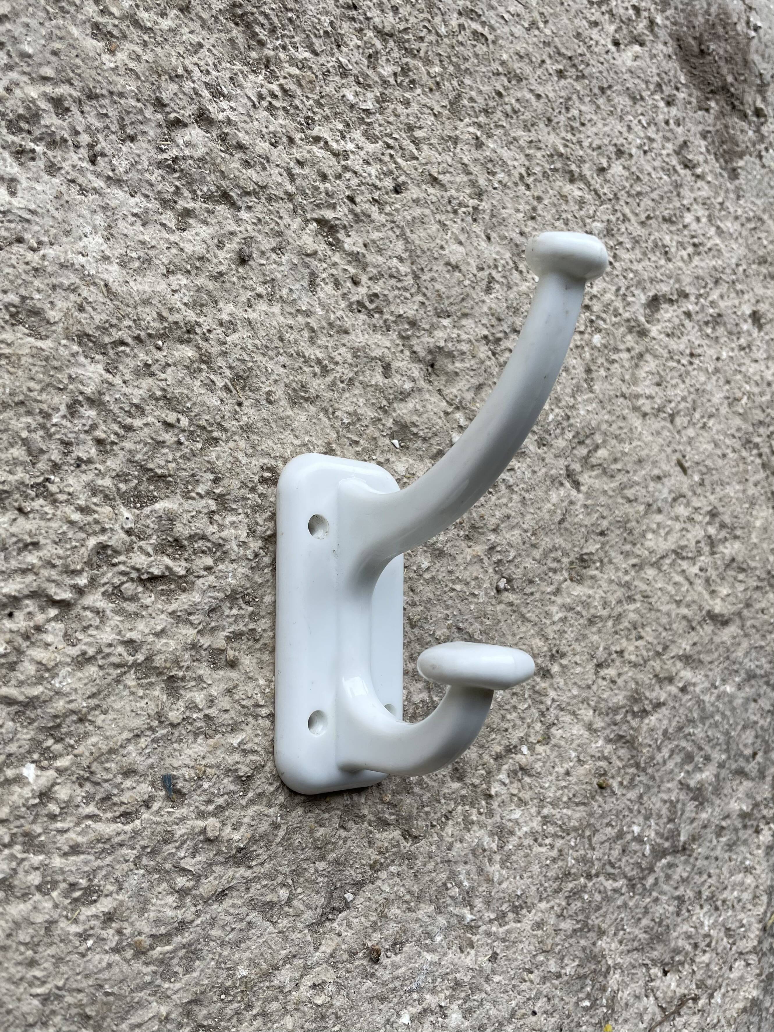Vintage double coat hook