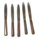 Vintage stainless steel knives