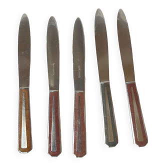 Couteaux vintage inox