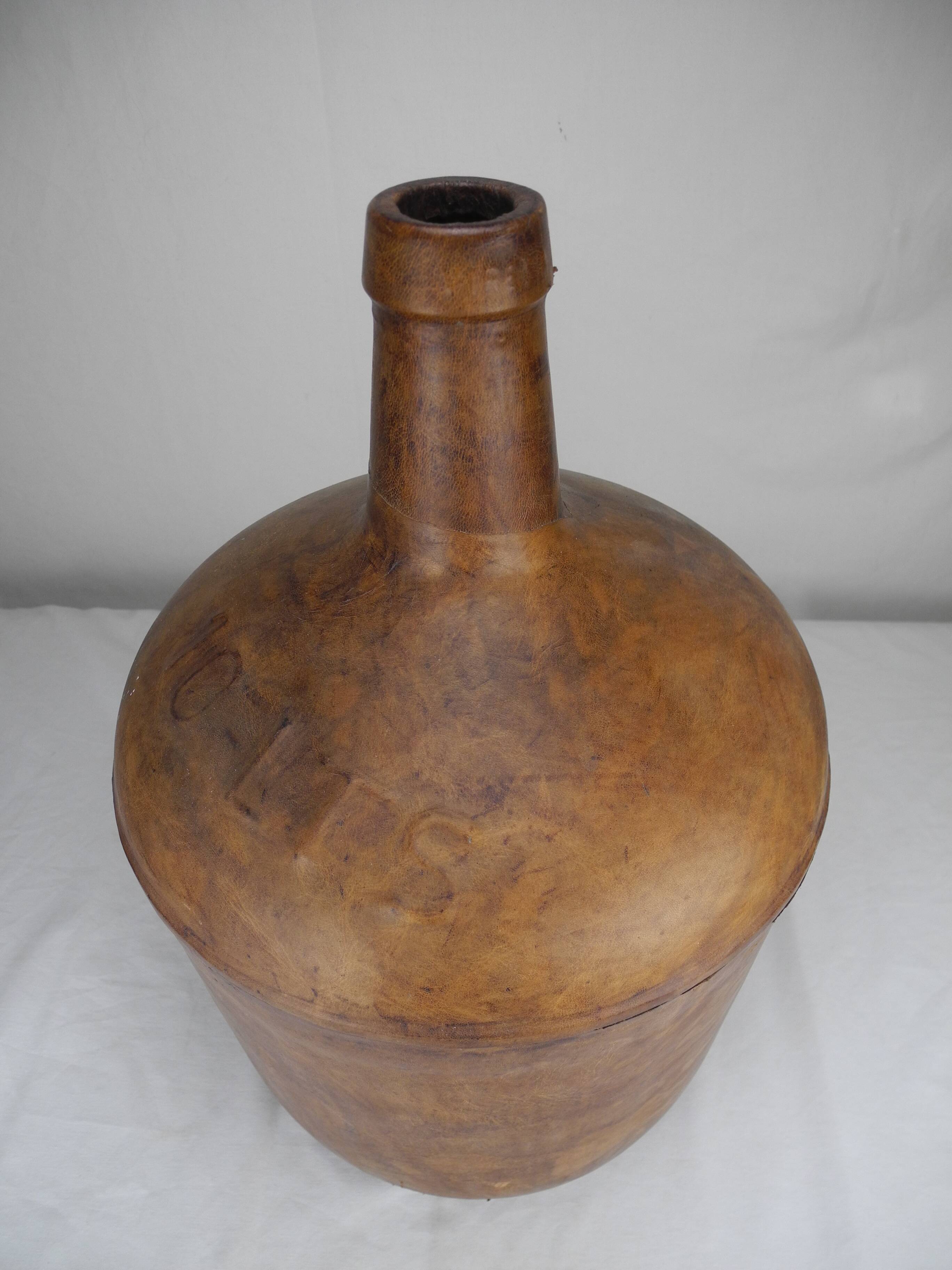 Old demijohn 10 liter viresa old french demijohn large jug bottle carboy
