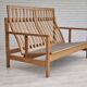 1970s, Danish design by Børge Mogensen, sofa model 2252, oak, furniture wool