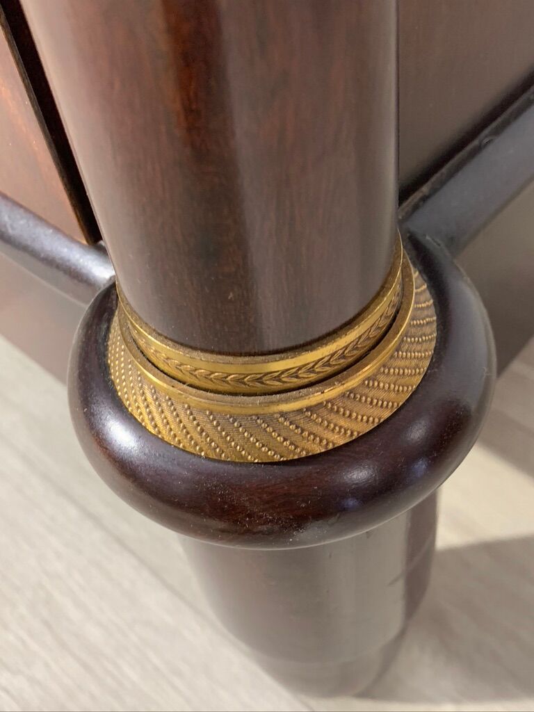 Showcase style empire mahogany