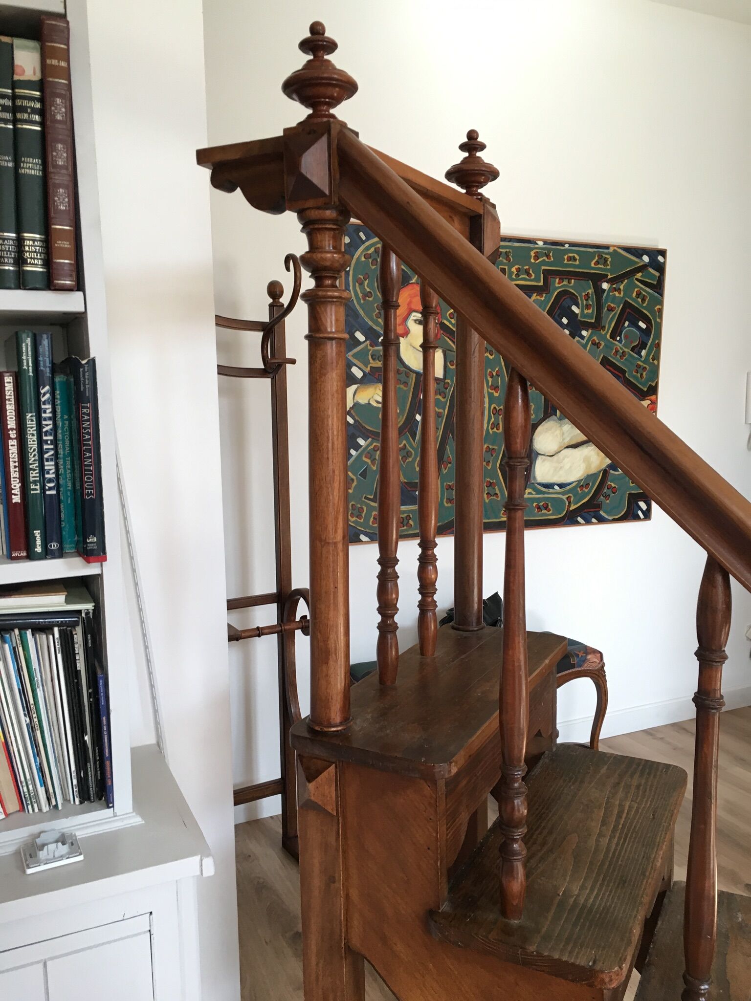 Library staircase