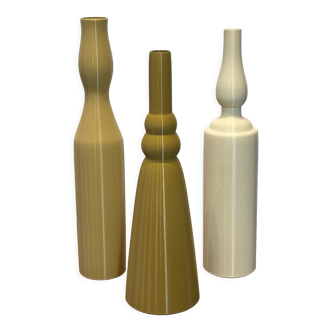 3 vases de biomorandi, années 2010