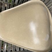 Shell Beige Fiberglass Side Chair Eames Vintage by Herman Miller