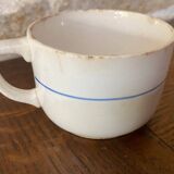 Tasse faïence de Sarreguemines Digoin modèle Annette