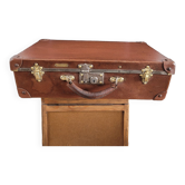 Old cardboard suitcase