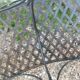 Banc de jardin en fer ancien