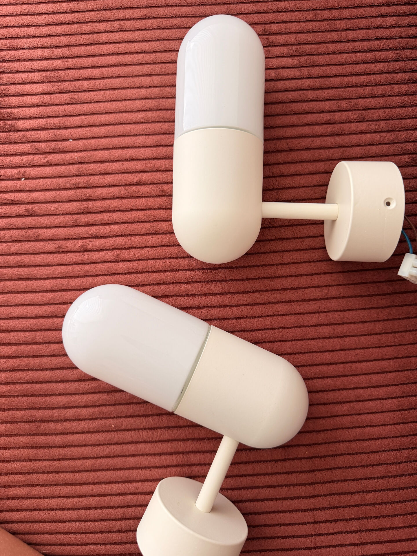 Östana wall lamp pair Ikea