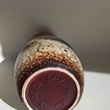 Ceramic vase Fat Lava West Germany 60's Height 30 cm