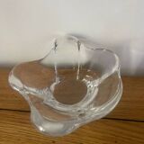 Crystal pocket emptier signed Daum France.