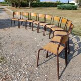 10 Vintage Canteen Chairs