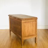 Old wooden storage box L75cm