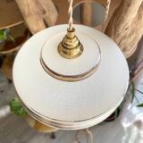 Customizable vintage Art Deco style globe portable lamp