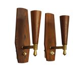 Set of two wall lamps, Danish design, 1970s, production: Denmark