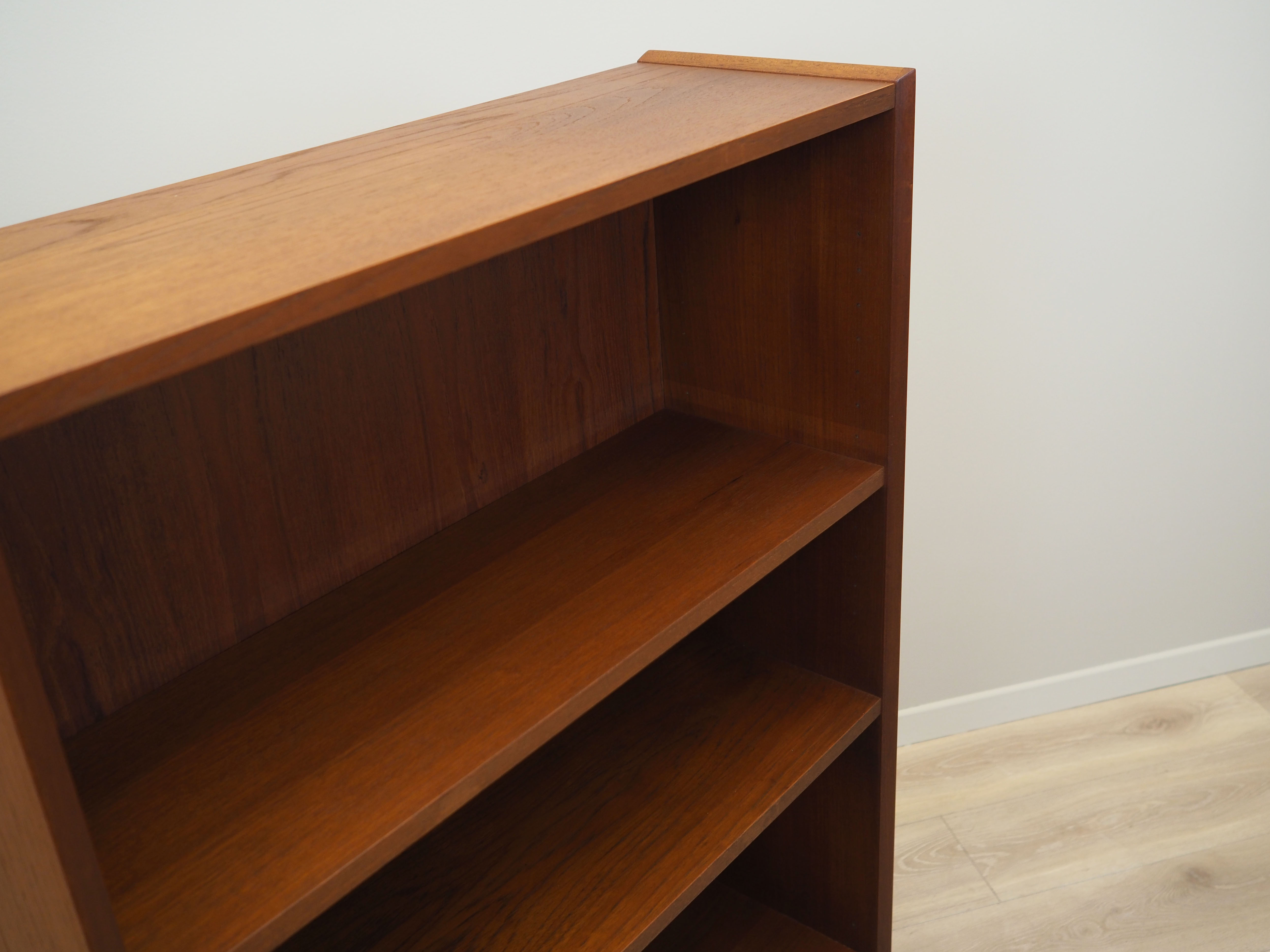 Teak bookcase, Danish design, 1970s, production: Denmark