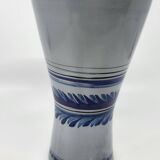 Roger Capron cornet vase in French ceramic Vallauris 1950