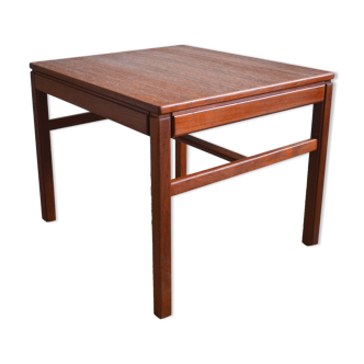 Table basse danoise teck modèle casino par Sven Engström & Gunnar Myrstrand Pour Tingströms Swe