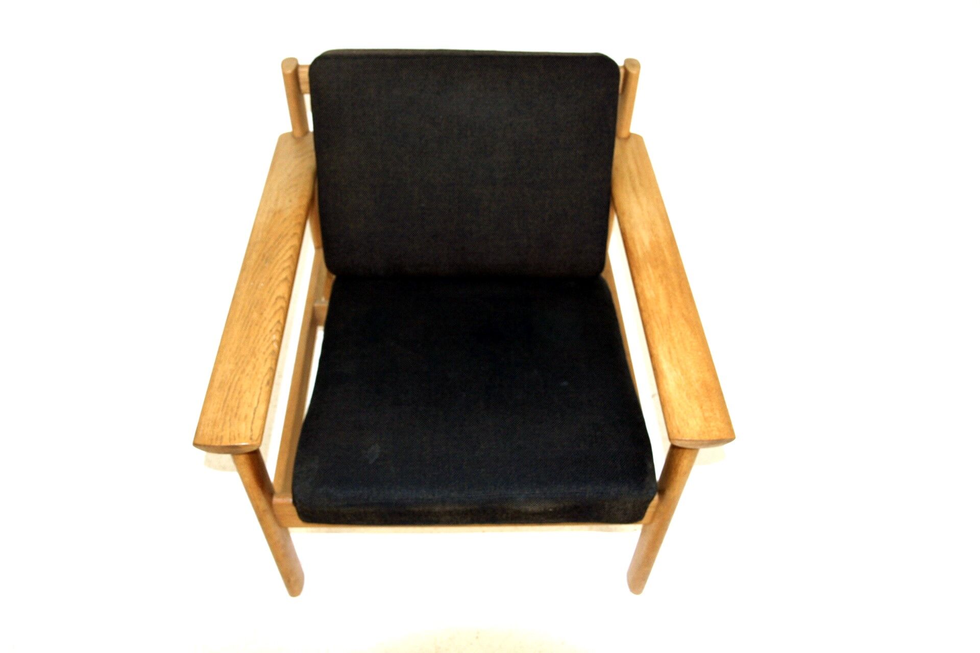 Scandinavian oak armchair, Sweden, 1960