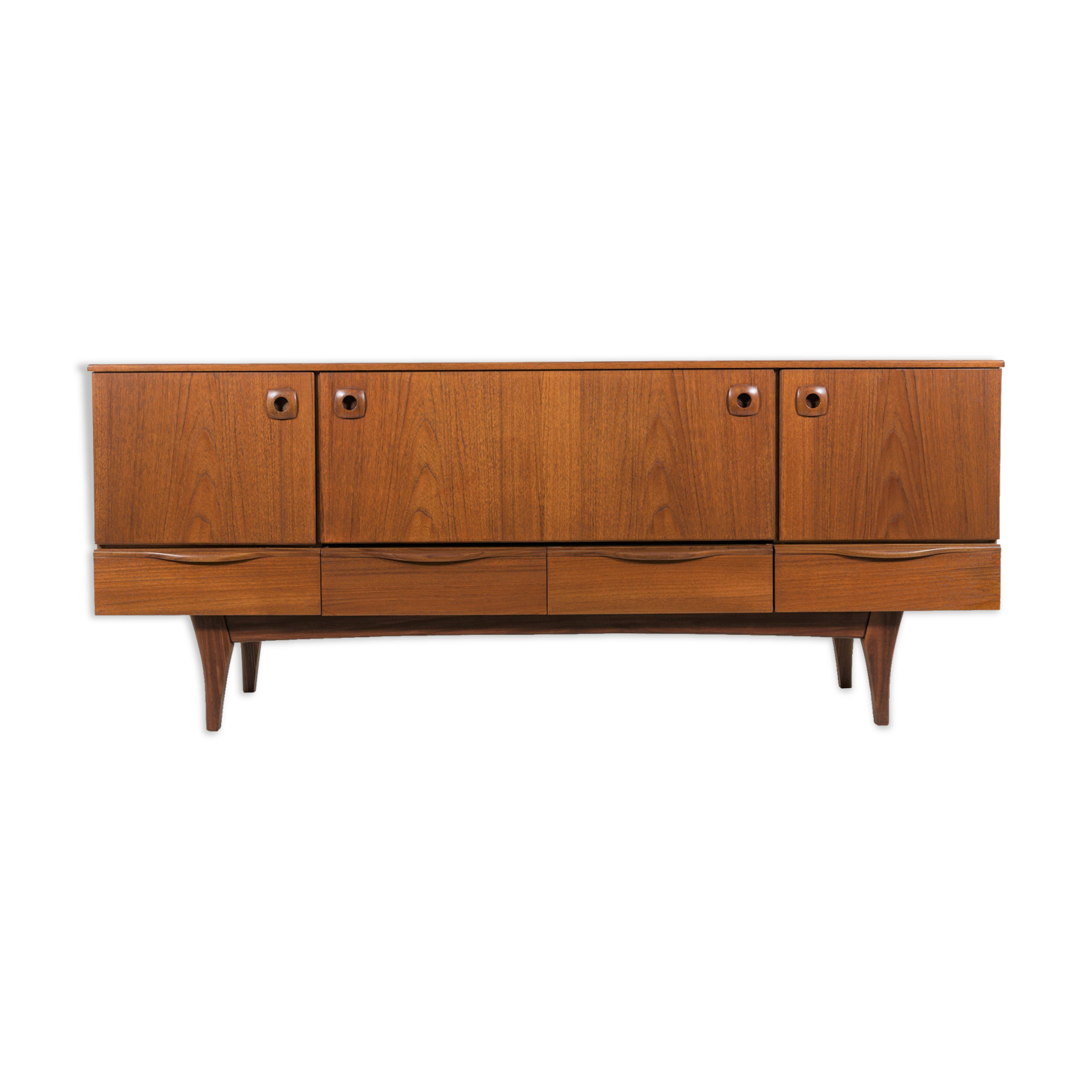 Mid-Century British Teak Sideboard, 1960s