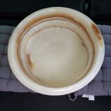 Alabaster planter Napoleon 3 era