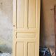 Old wooden door
