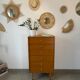 Chiffonnier/commode  6 tiroirs vintage en teck