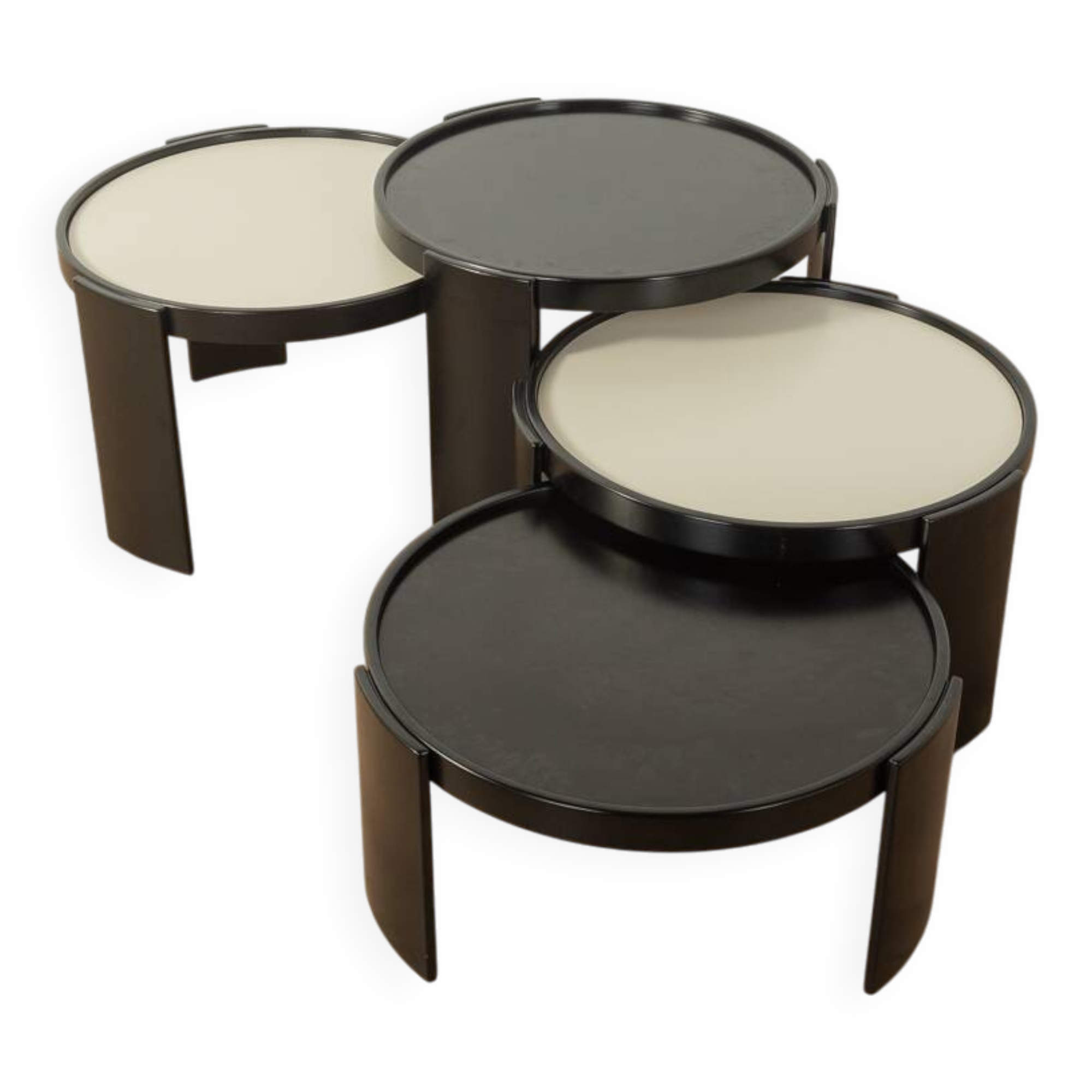 Modell 783 Nesting Tables by Gianfranco Frattini, Cassina