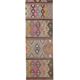 Vintage Turkish Oushak Handwoven Rug 72x384 cm