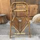 1950s Italian Rattan Side Table