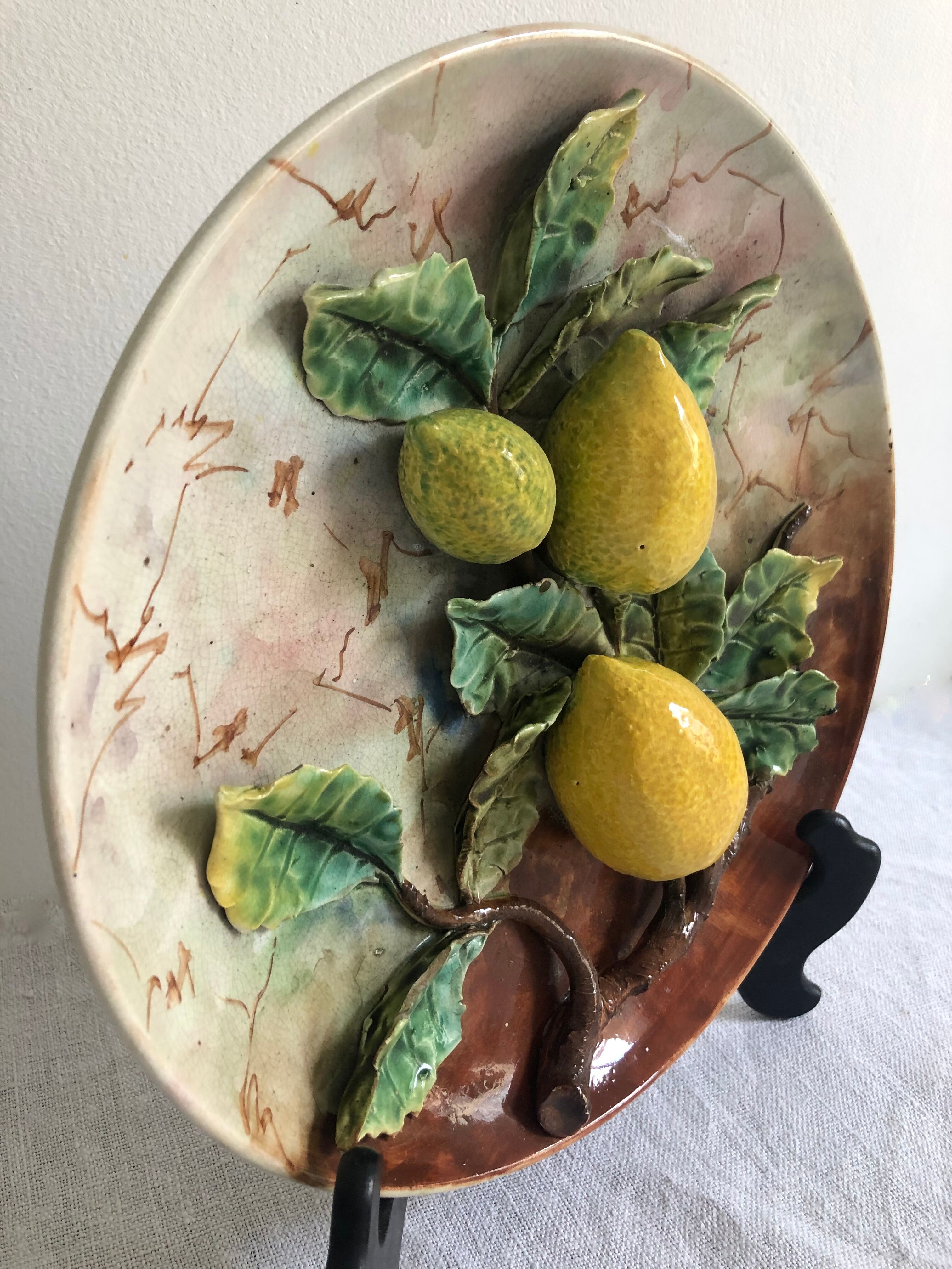 Slurry plate, lemons