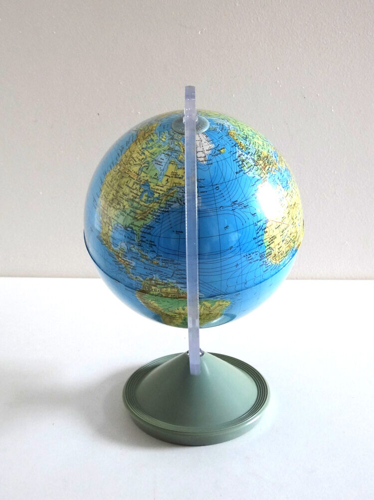 Globe terrestre années 60