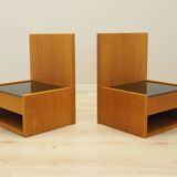 Set of hanging bedside cabinets, Danish design, 1960s, designer: Hans J. Wegner, manufacturer: Getam