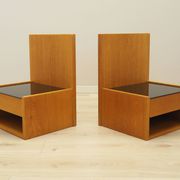 Set of hanging bedside cabinets, Danish design, 1960s, designer: Hans J. Wegner, manufacturer: Getam