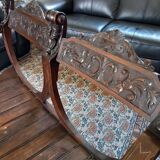 Neo-Gothic bench Dagobert style