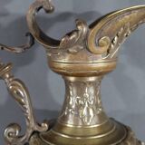 Paire d’aiguières en bronze, art nouveau – 1910