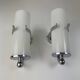 Pair of vintage opaline wall lights "delmas"